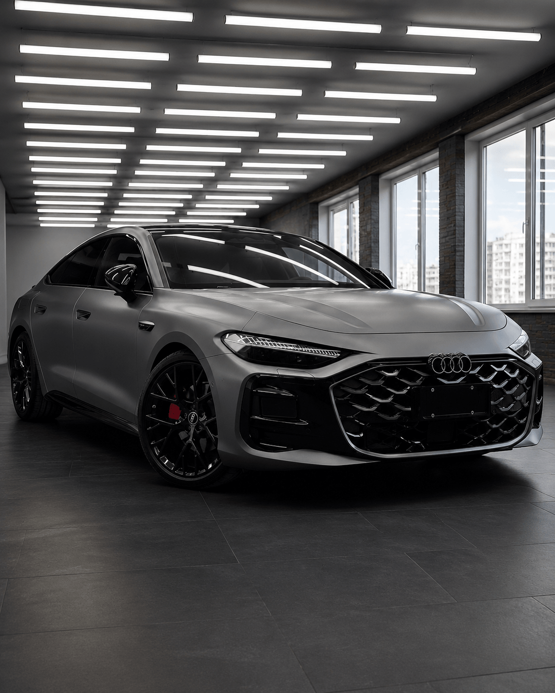 Audi A5 Sportback после полной оклейки в AP Detailing
