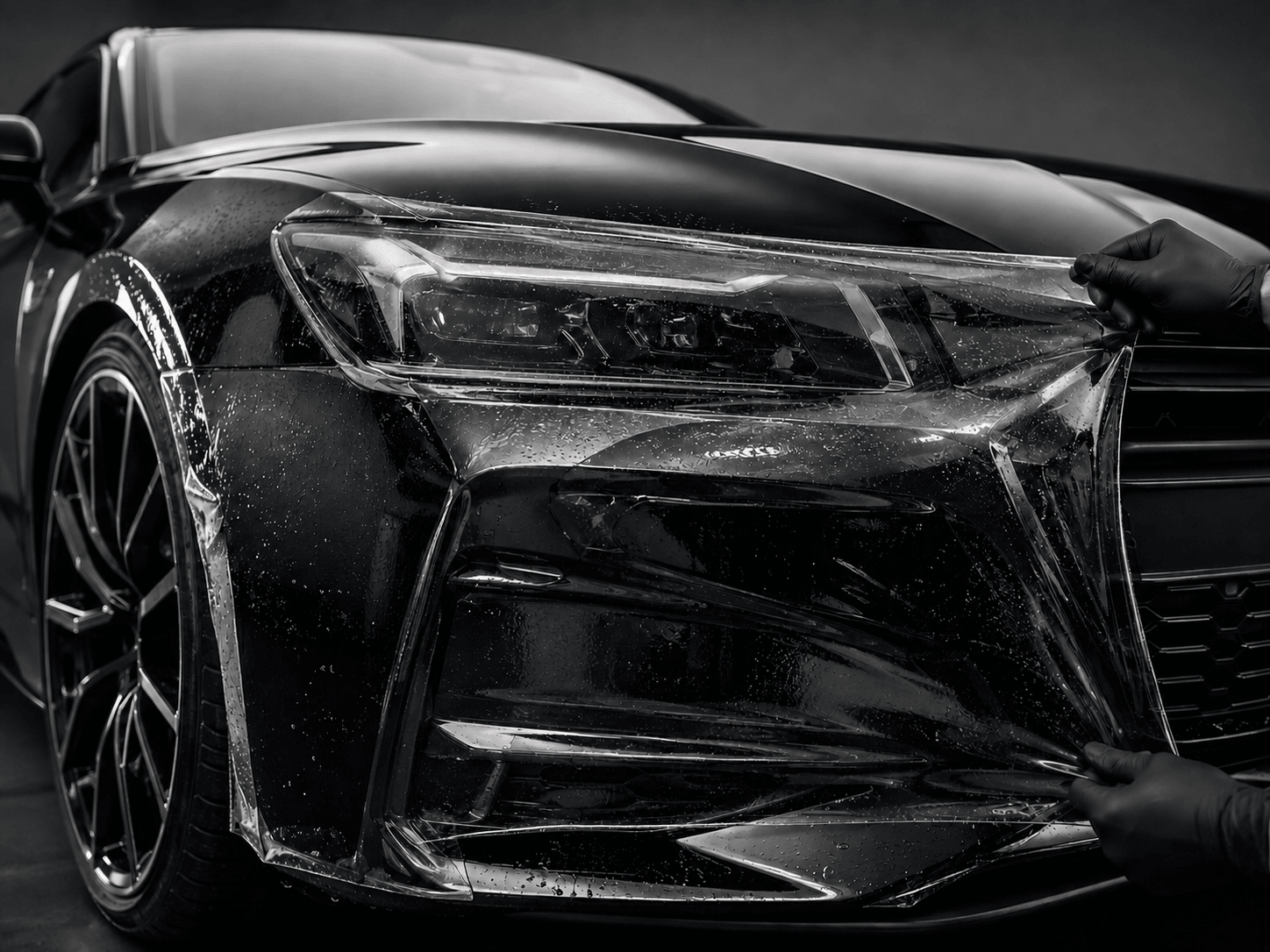 Оклейка зон риска PPF в AP Detailing
